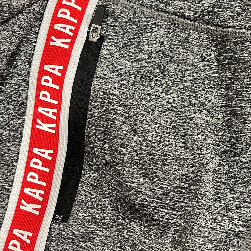 Kappa Womens Kappa Track Pants Side Stripe White and Red - Picture 7 of 8